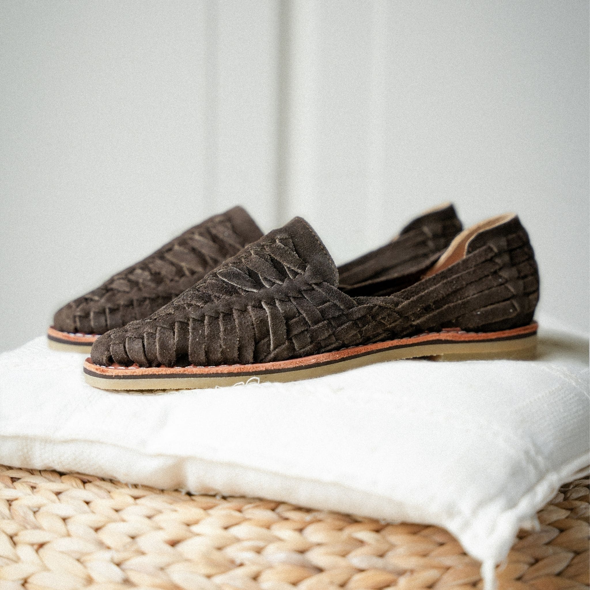 Buena Vista Suede Brun - Mocassins homme Mapache