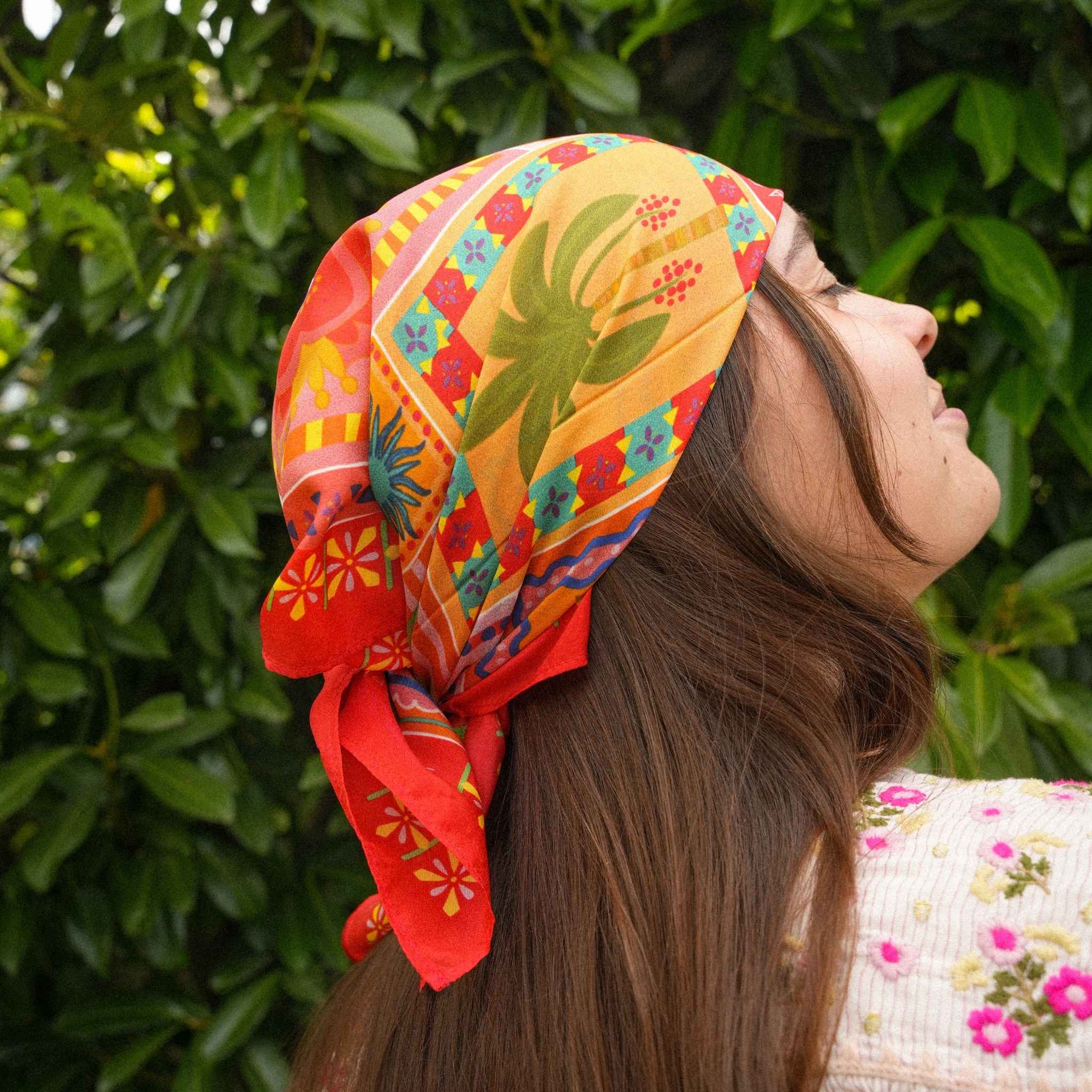 FOULARD COLORES DE ALEGRIA - MAPACHE
