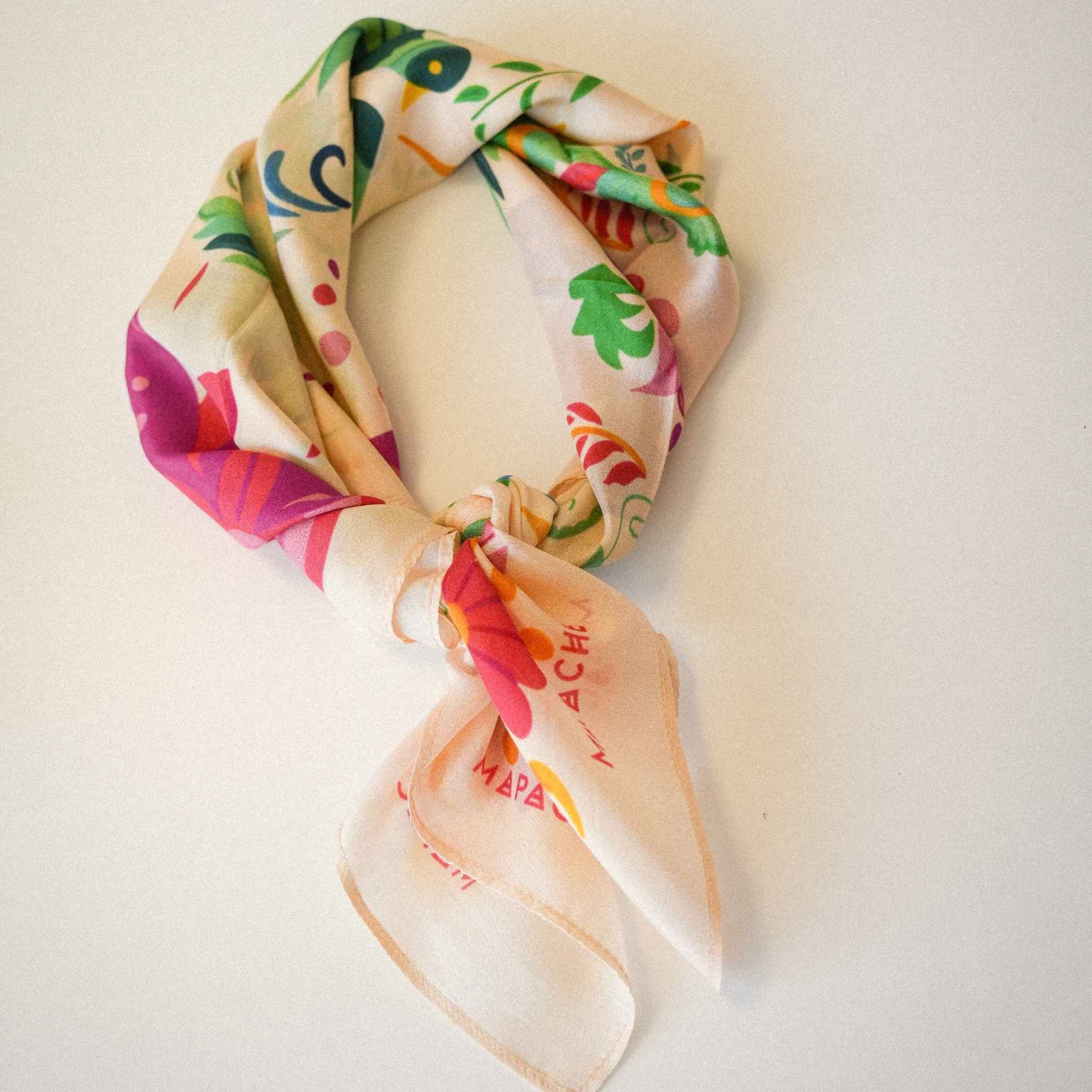 FOULARD DIA DE VIDA - MAPACHE