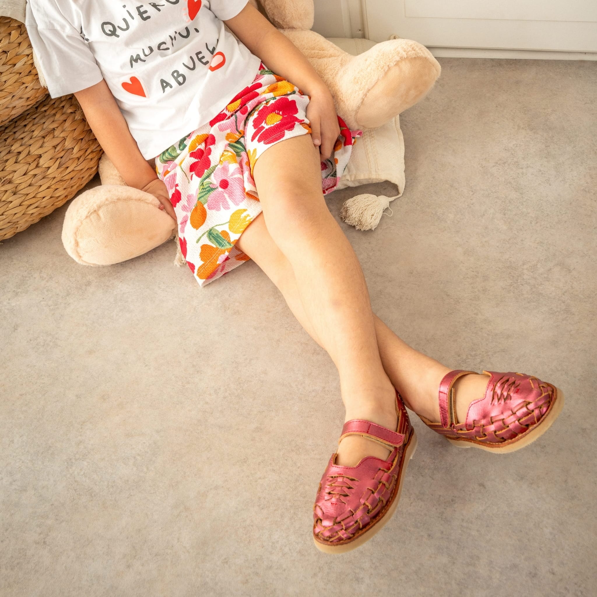 GABRIELLA ROSE FLASHY - HUARACHE ENFANT MAPACHE