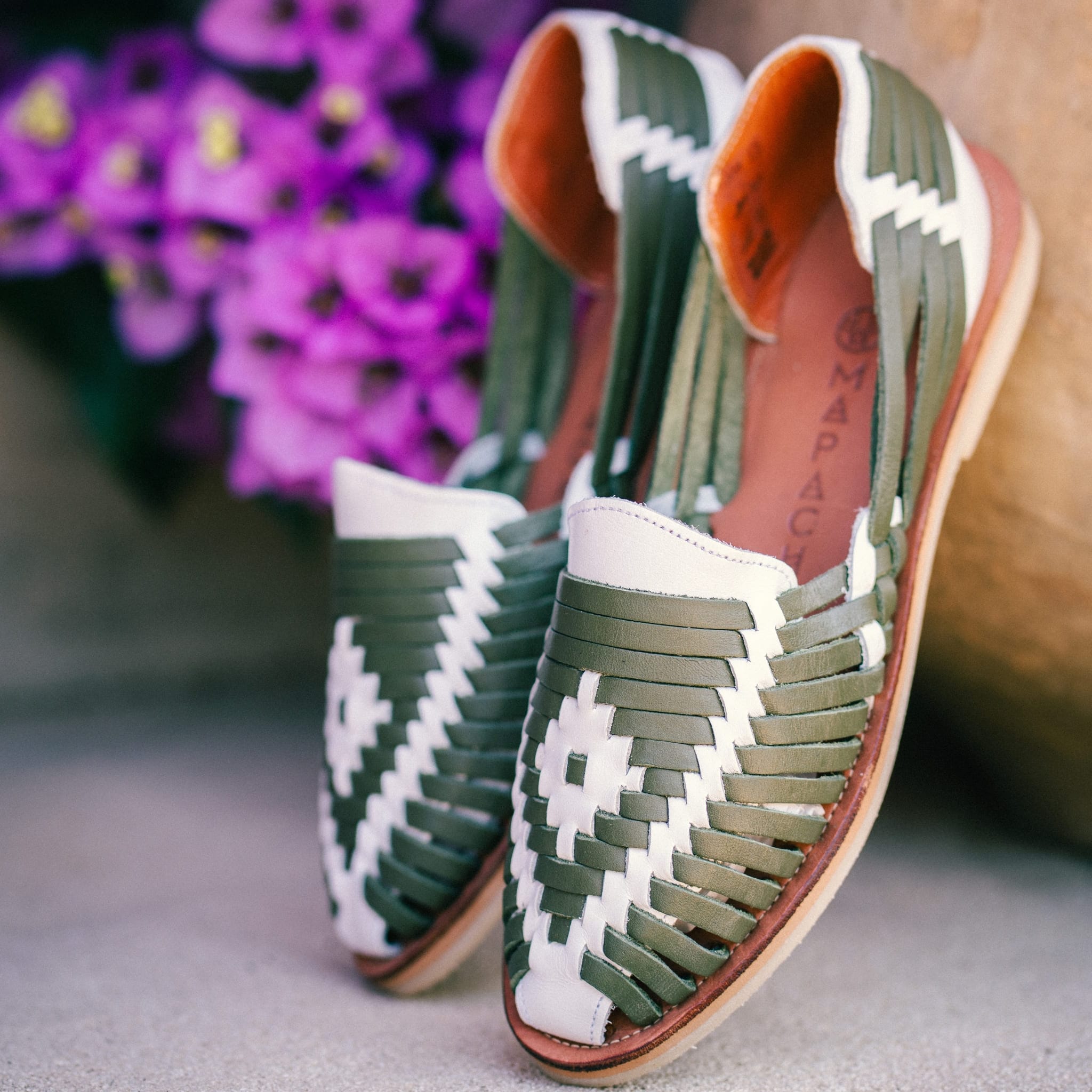 Ibarra Coco Olive - Huarache Mapache