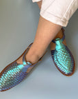 Mapache - Huaraches - Peonia Bleu Mermaid