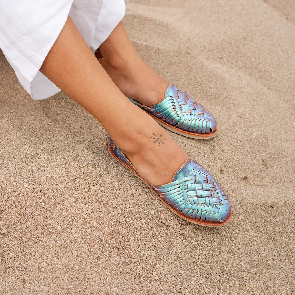 Rosalia Blue Mermaid - Huarache Mapache