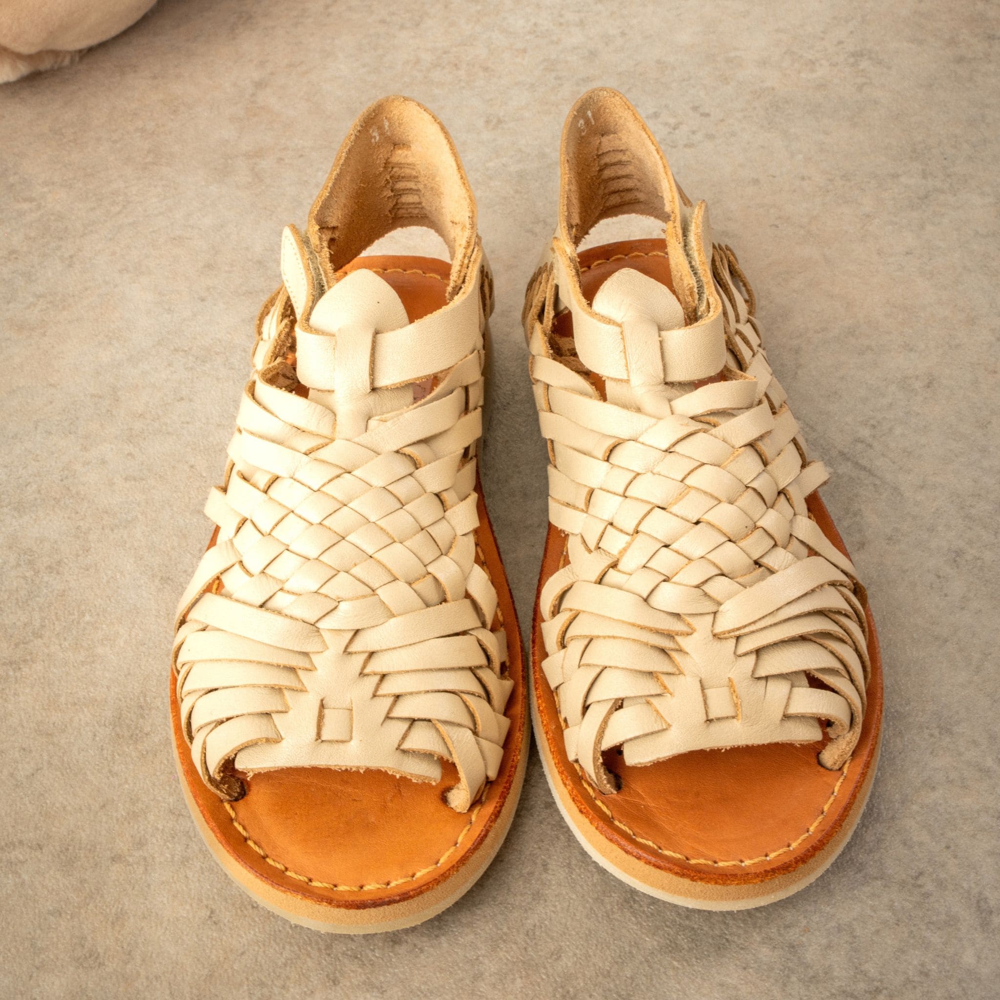 SANDALITA GRÈGE - SANDALE ENFANT MAPACHE