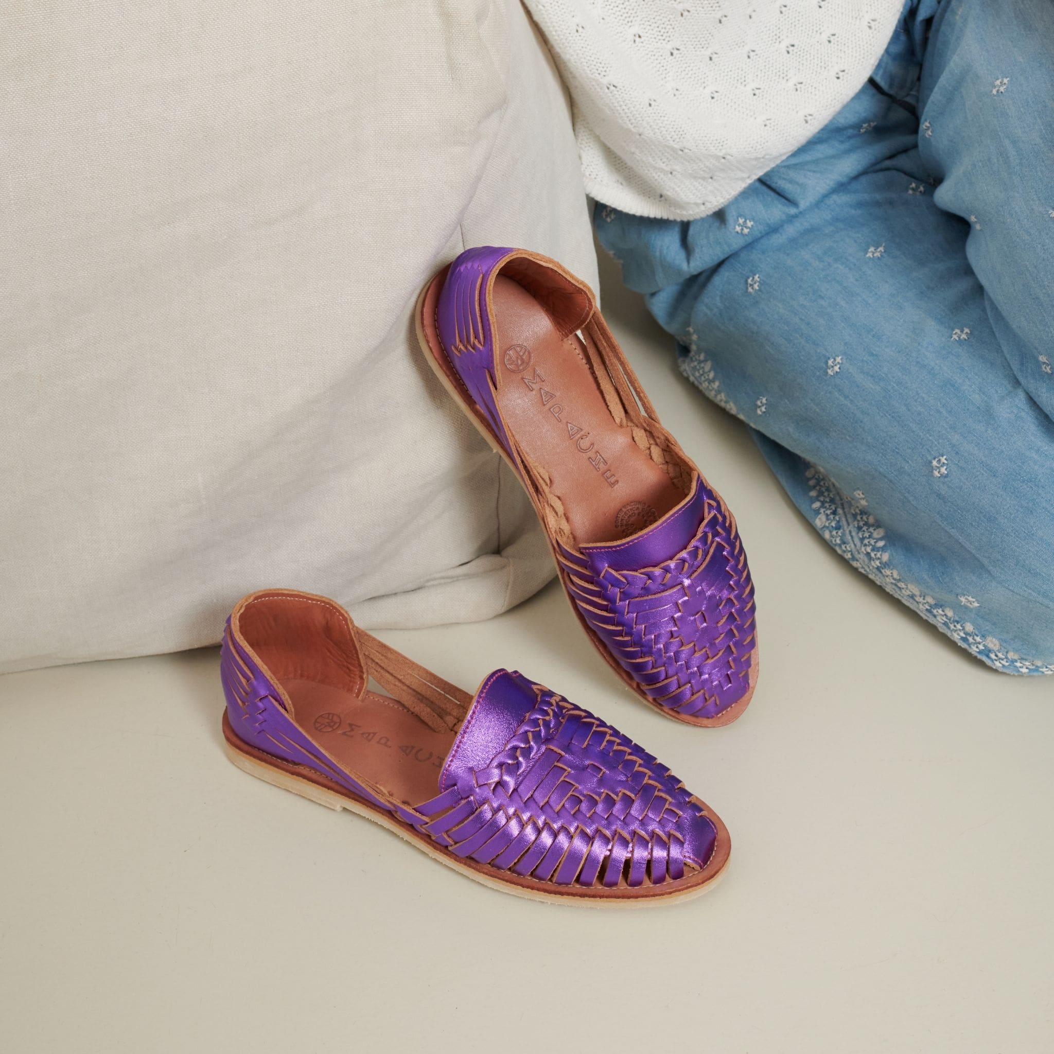 Alegre Violet Flashy - Huarache Mapache