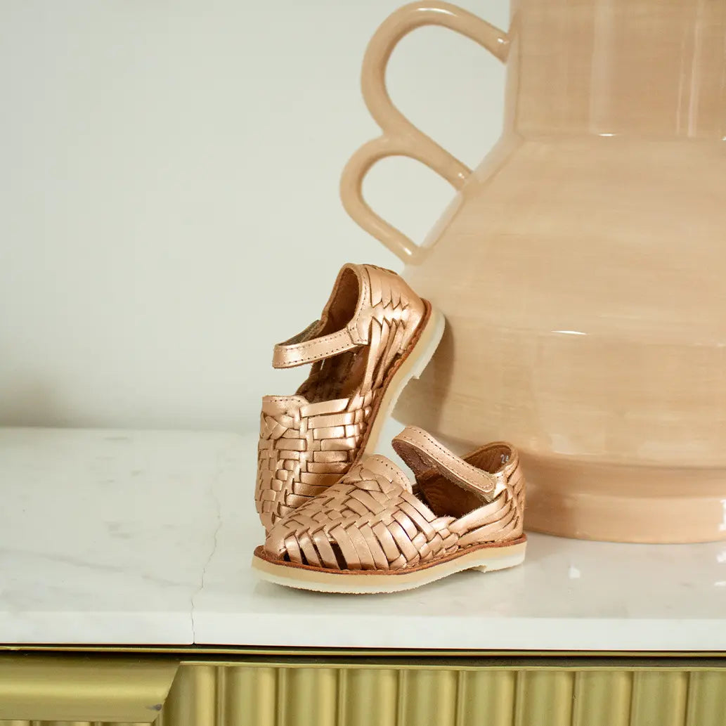 Alegria Or Rose - Huarache enfant Mapache