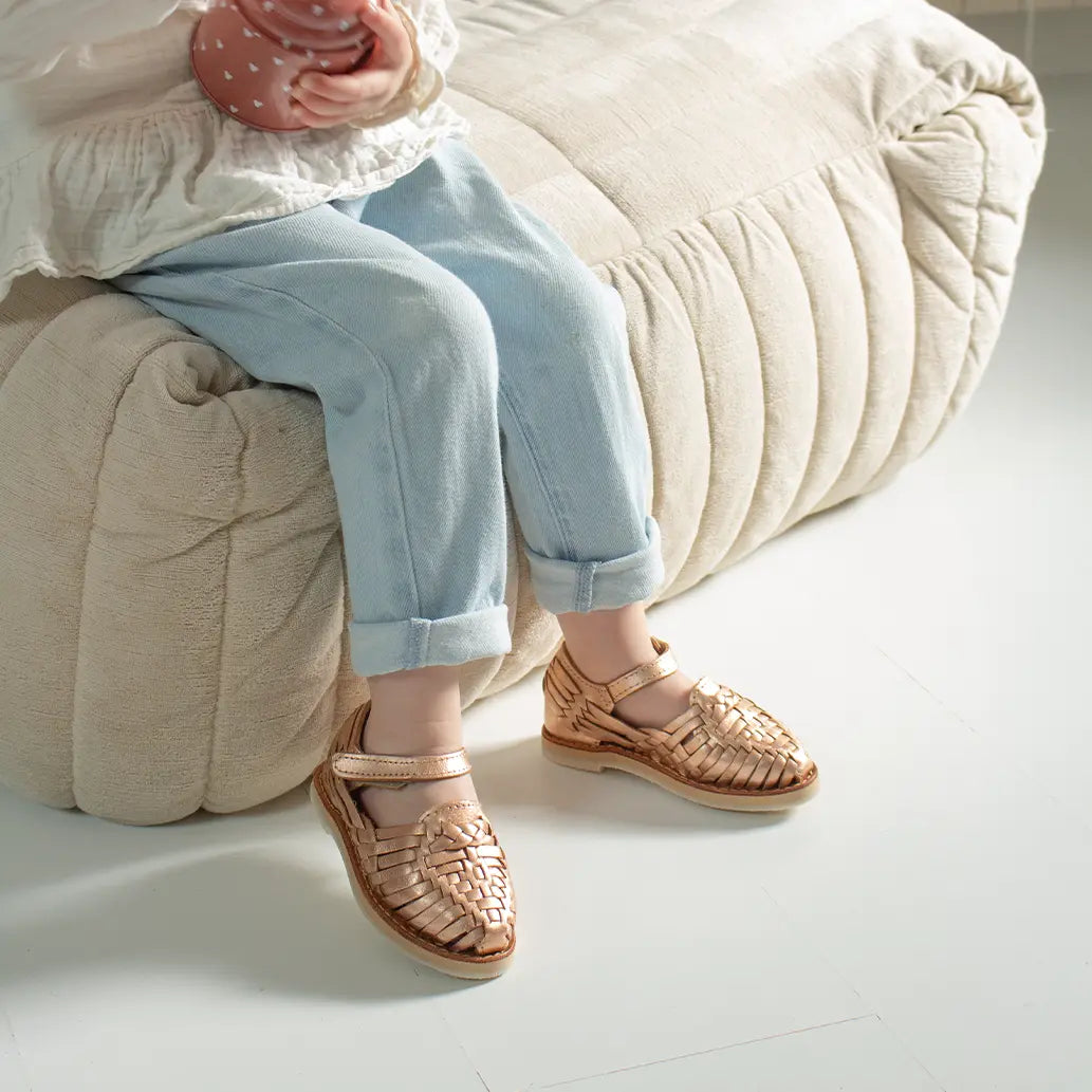 Alegria Or Rose - Huarache enfant Mapache