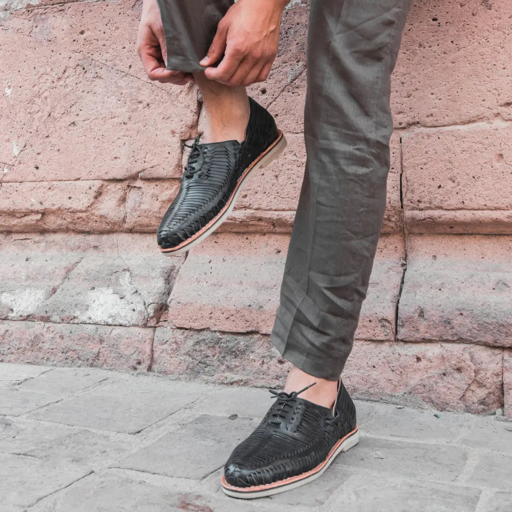 Autentico Noir - Derbies homme Mapache