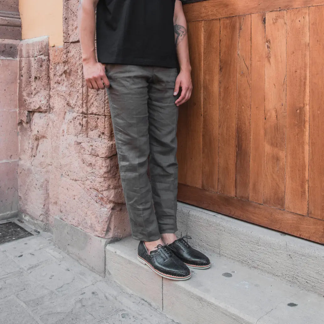 Autentico Noir - Derbies homme Mapache