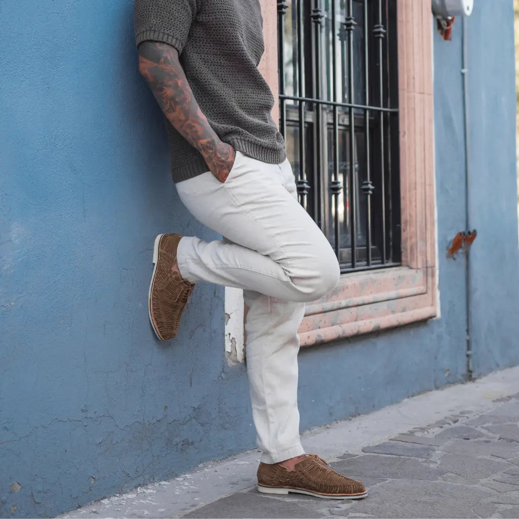 Autentico Suede Moka - Derbies homme Mapache