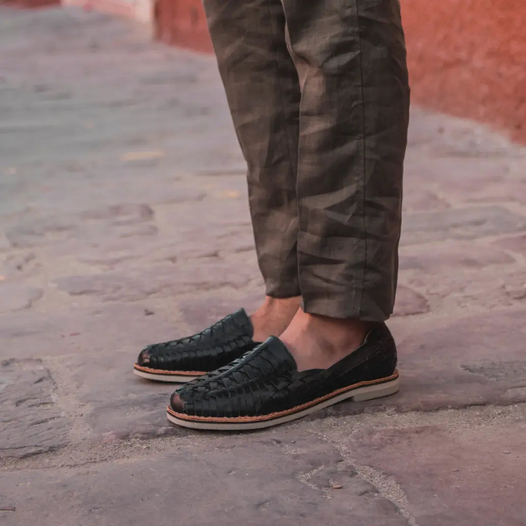 Mapache Homme - Mocassin - Buena Vista Noir