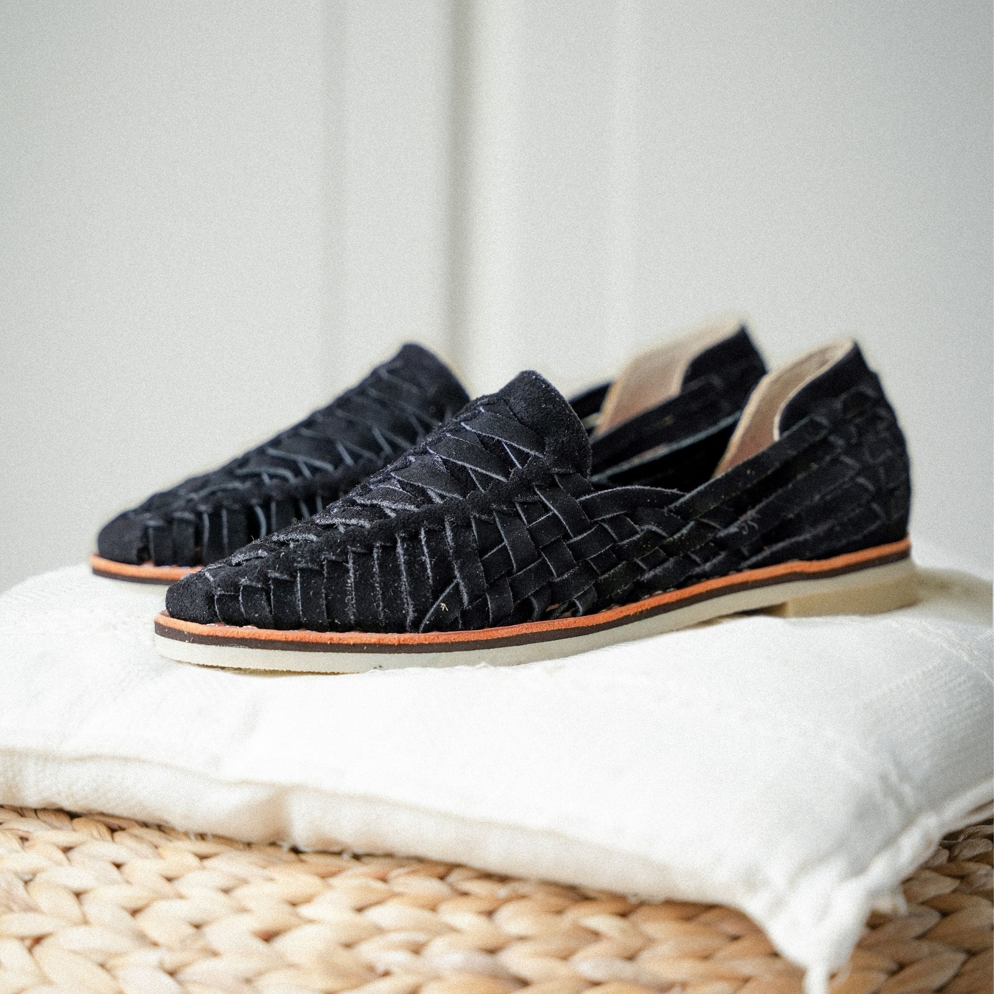 Buena Vista Suede Noir - Mocassins homme Mapache