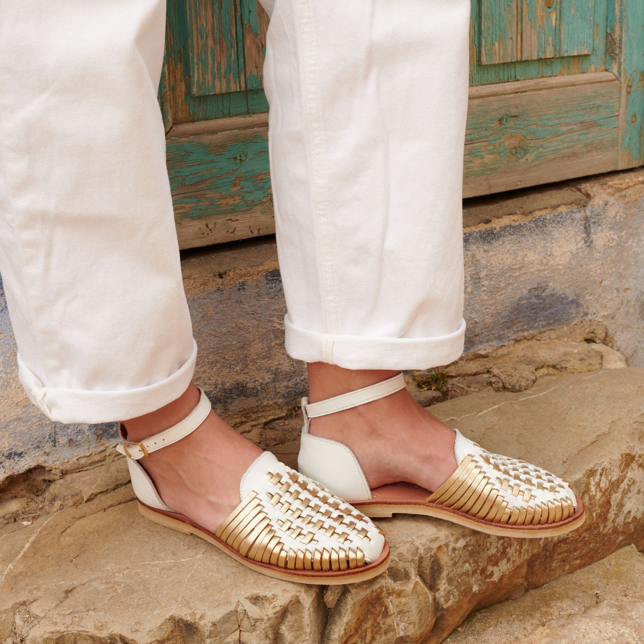 Camila Coco Champagne - Huarache Mapache