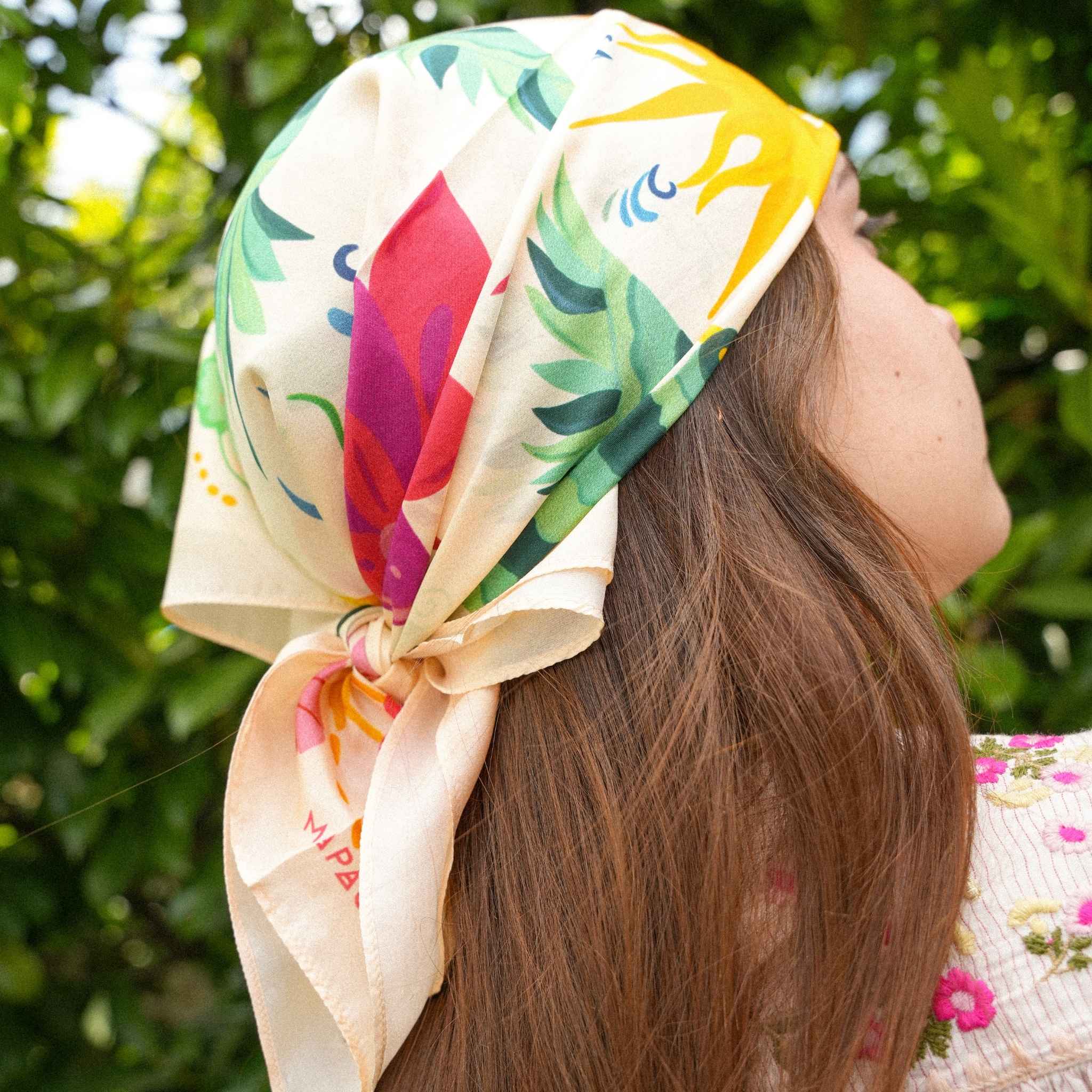 FOULARD DIA DE VIDA - MAPACHE