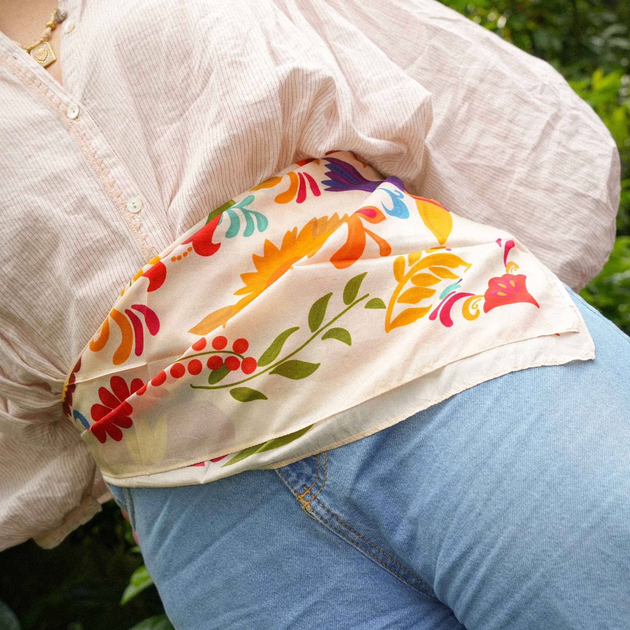 FOULARD MEXICO MI AMOR - MAPACHE