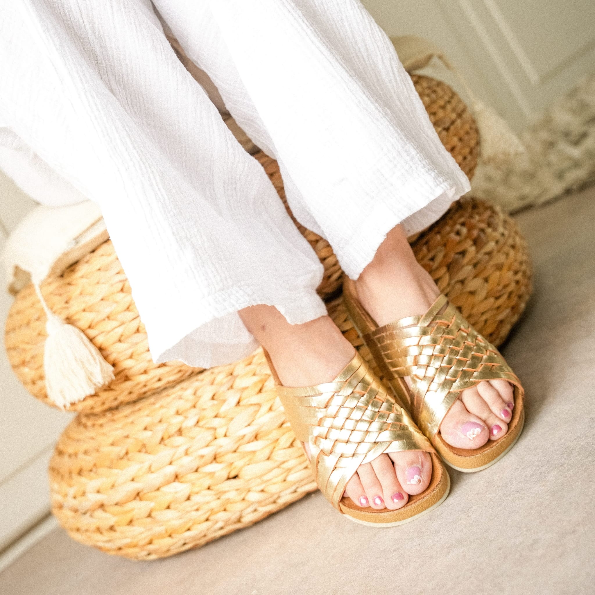 INÈS CHAMPAGNE - MULE FEMME MAPACHE