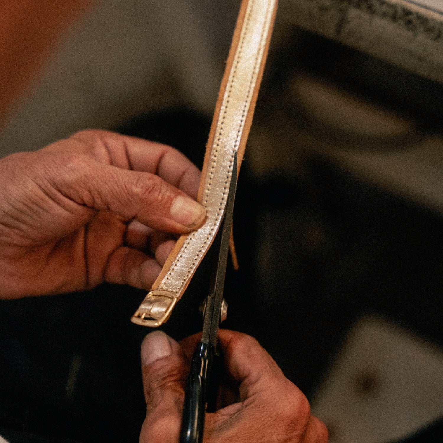 Découpe de la doublure 