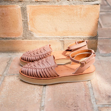 Blush huaraches on sale