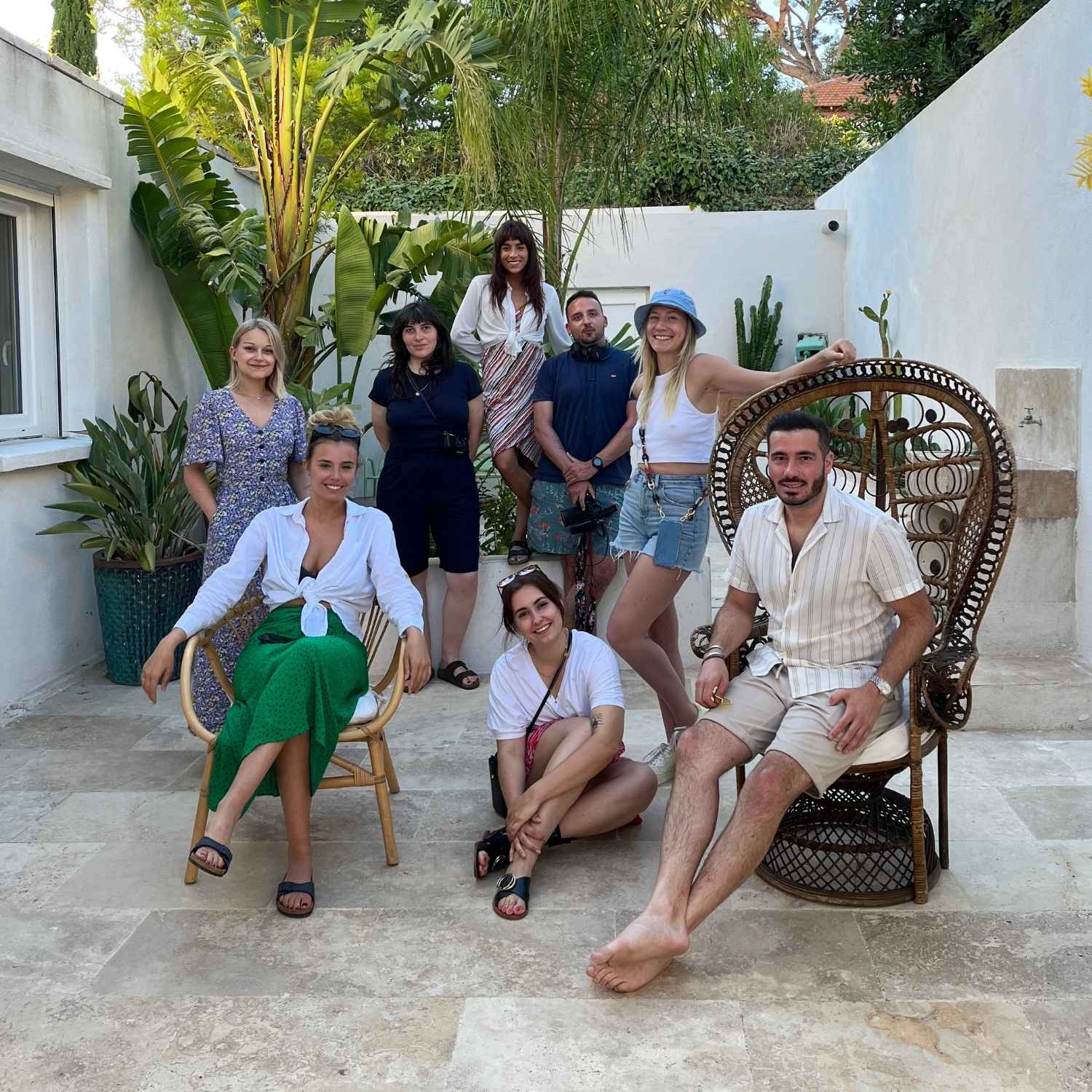 La team en shooting pour la collection SS23