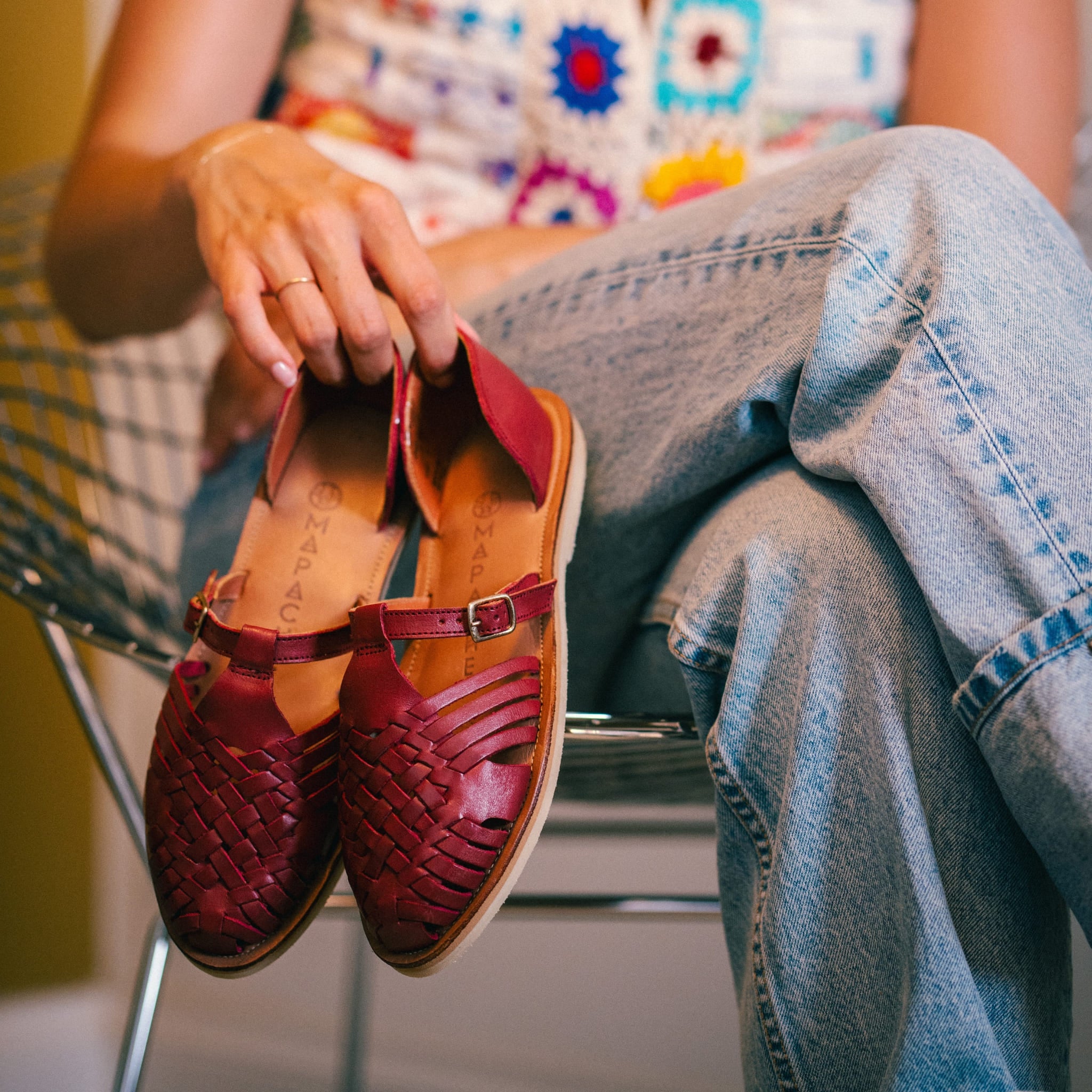 Linda Rouge - Huarache Mapache