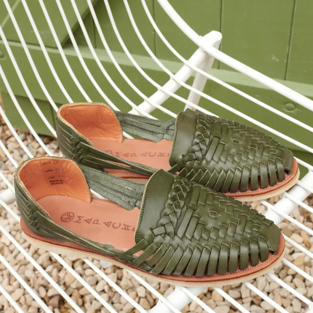 Alegre Olive - Huarache Mapache