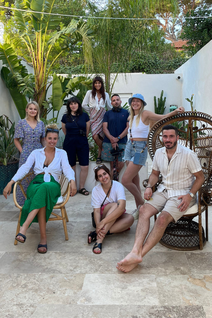 Mapache - Page Equipe - Photo coulisses la team en shooting