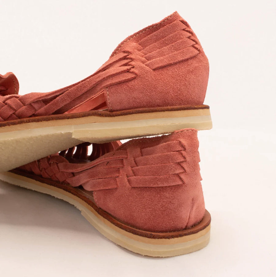 Mapache - Huaraches - Rosalia Suede Framboise